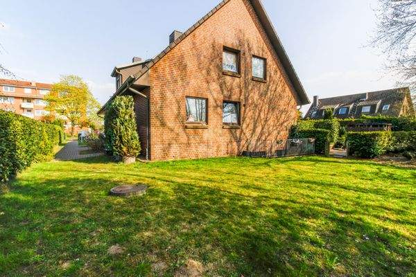 Außenansicht der Mehrfamilienhäuser