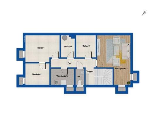 Grundriss Kellergeschoss