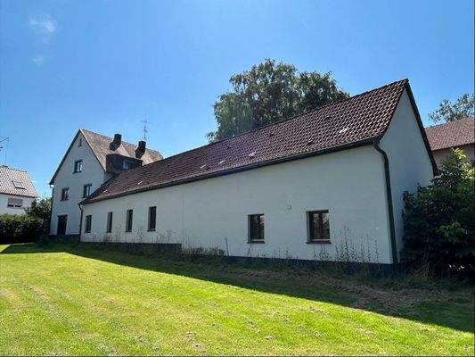 Ansicht Nordost mit Anbau