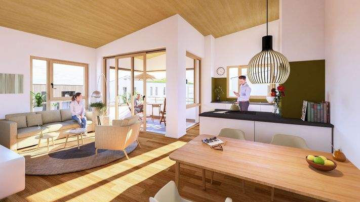 Penthouse-Loft Wohnung