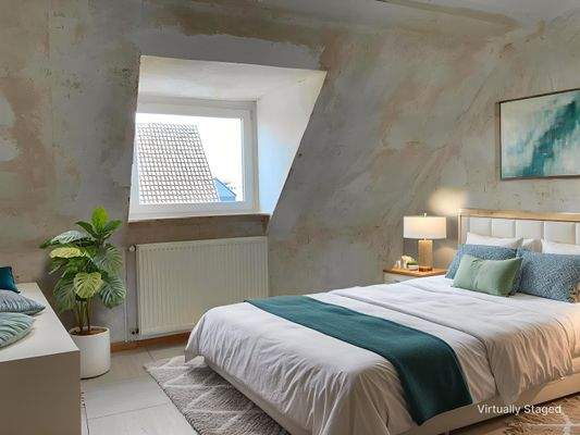 Schlafzimmer KI bearbeitet