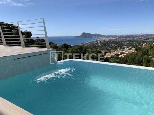 Sea Views Villa in Altea Alicante Costa Blanca