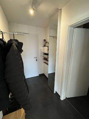 Garderobe mit Einbauten