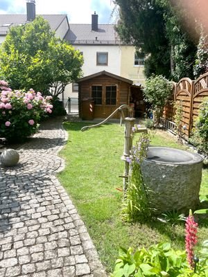 Ausblick vom Zimmer im OG