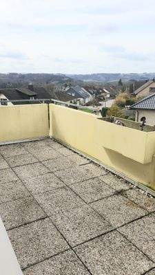 Balkon mit Fernsicht