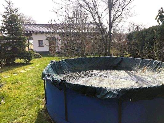 Pool im Garten