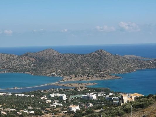 Kreta, Elounda: Bauland in Elite-Touristenregion zu verkaufen