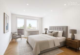 Schlafzimmer - Beispiel Foto fertig renoviert