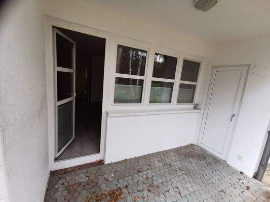 Überdachte Terrasse