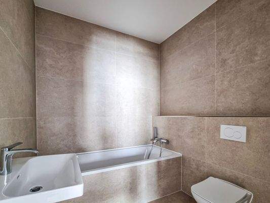 Wannenbad am Schlafzimmer