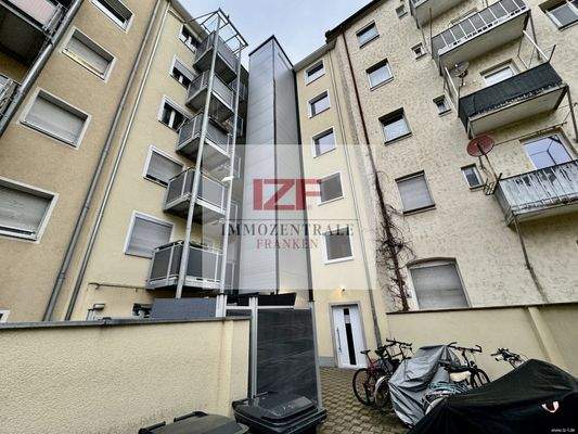 Rückseite des Hauses