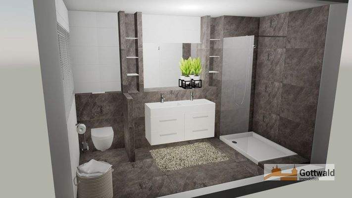 Masterbad DG mit XL-Dusche