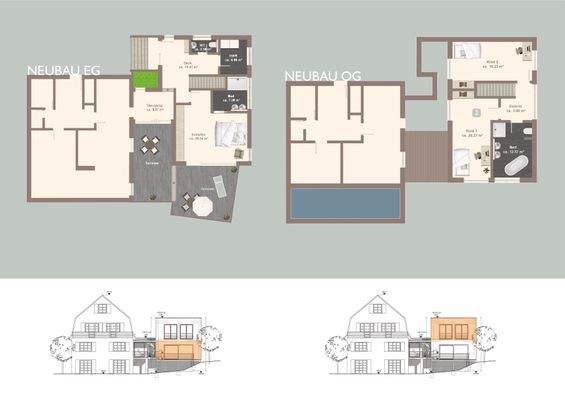 Grundrisse Neubau EG und OG.jpg