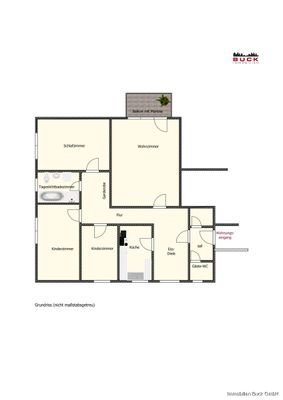 Grundriss Wohnung