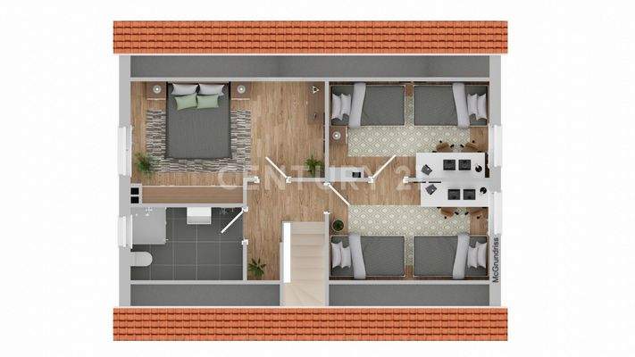 Obergeschoss Vorderhaus