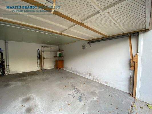 Garage - Innenansicht