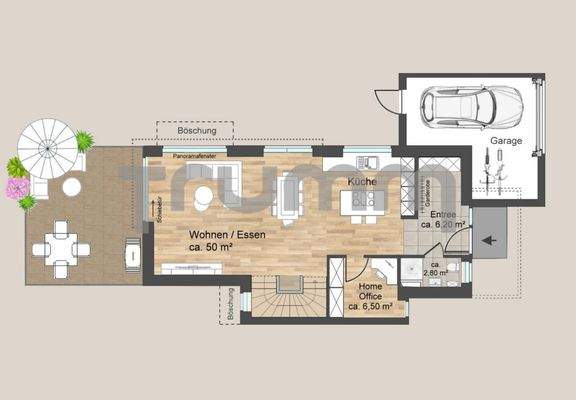 Grundriss Erdgeschoss