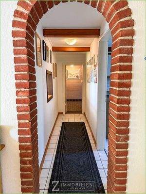 Blick in den Flur EG