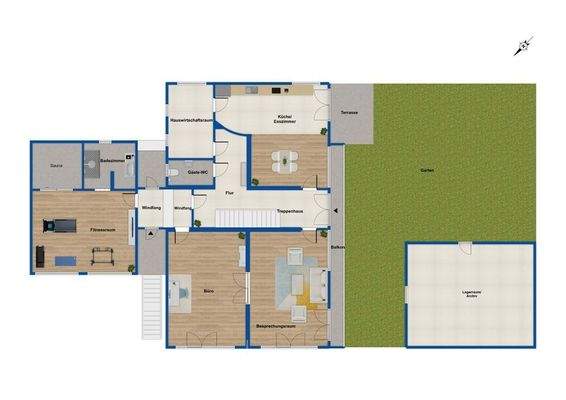 Grundriss Obergeschoss