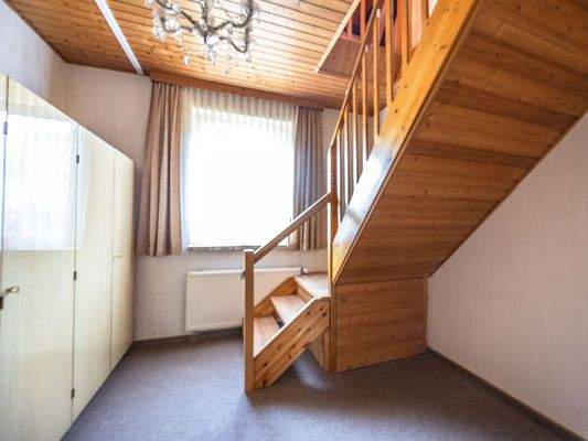 kleine WE-Blick auf die Treppe