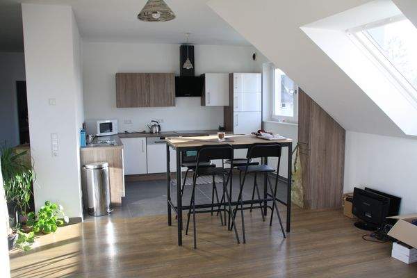 Essbereich mit Küche