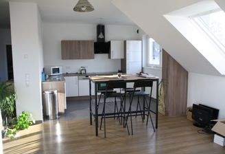 Essbereich mit Küche