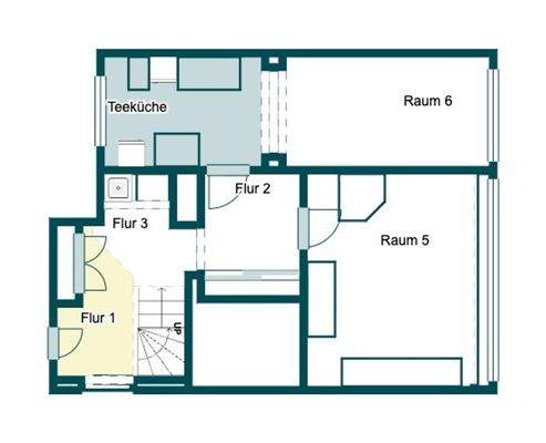 Grundriss Skizze 1. OG