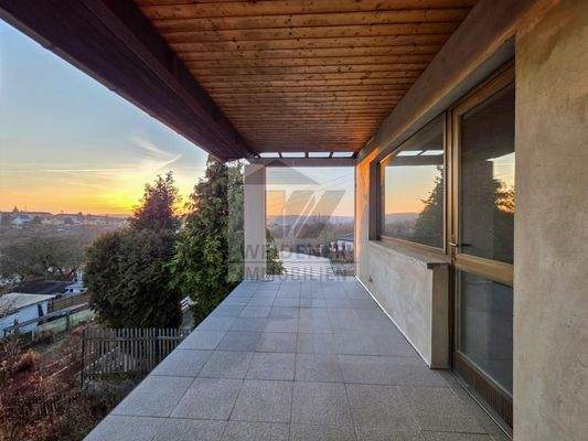 Balkon mit herrlichem Weitblick