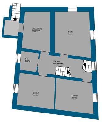 Grundriss Erdgeschoss