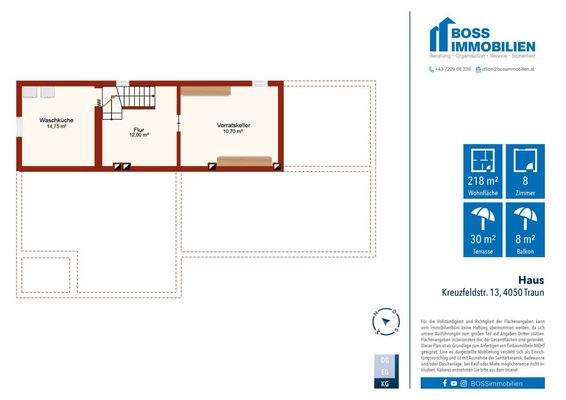 Grundriss Kreuzfeldstraße 13_KG