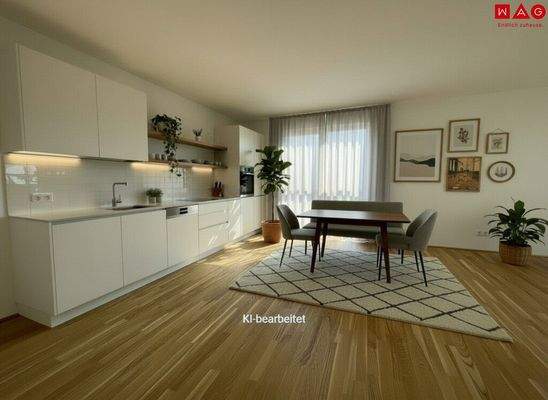 Möblierungsvorschlag Küche KI generiert