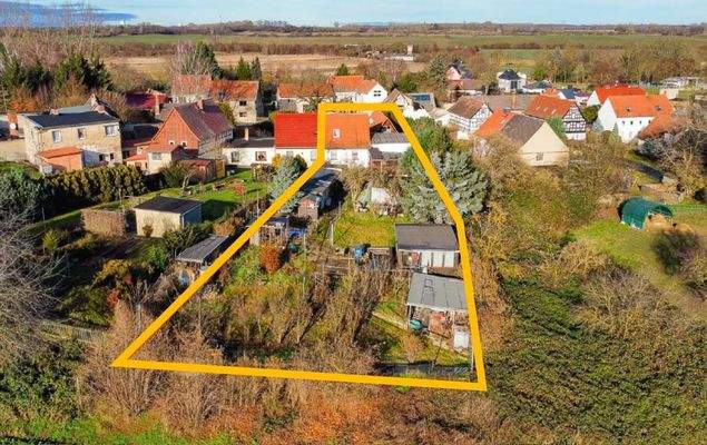 ungefährer Grundstücksverlauf