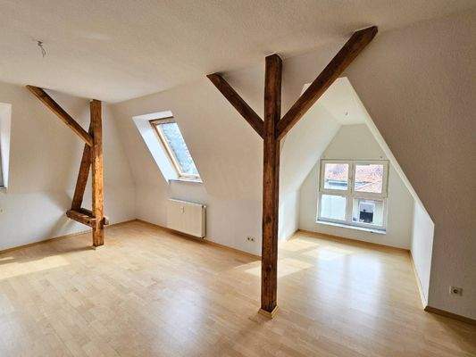 Ansicht II: Wohn- und Esszimmer