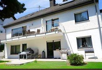 Blick auf die Rückseite des Hauses