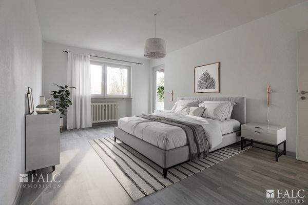 Schlafzimmer Visualisierung