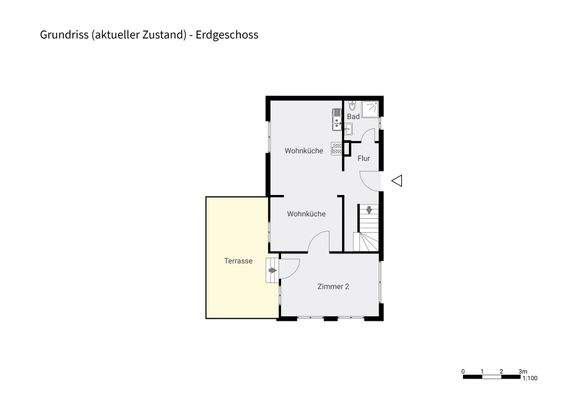 Grundriss - aktueller Zustand EG