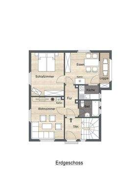 Grundriss Erdgeschoß 