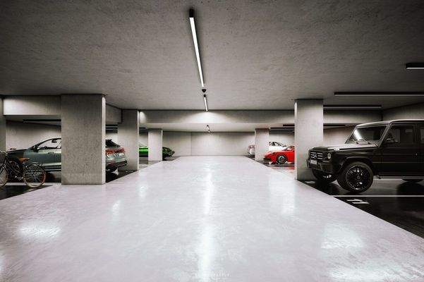 Architekturvisualisierung KBP INT Garage