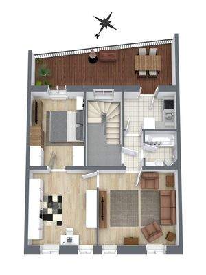 Grundriss Obergeschoss