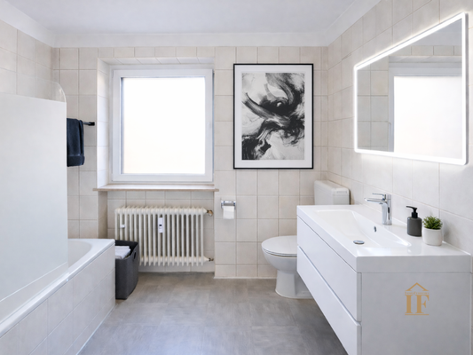 Badezimmer visualisiert