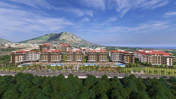 Properties with 5-Star Hotel Concept in Alanya Kestel