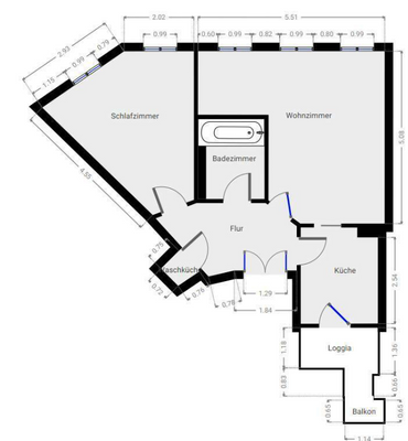 1. Obergeschoss rechts