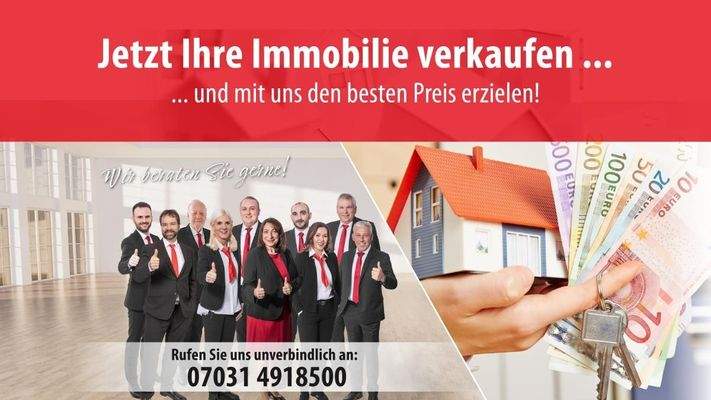 Jetzt Ihre Immobilie verkaufen