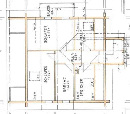 Grundriss Obergeschoss