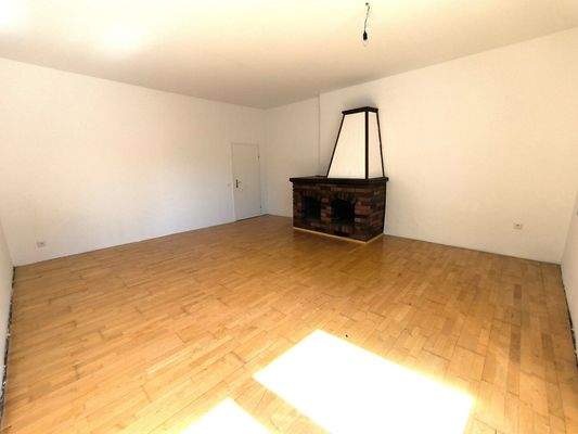 Wohnzimmer mit Kaminofen