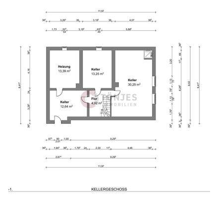 Grundriss Kellergeschoss