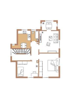 Grundriss Obergeschoss