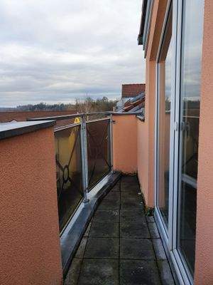 kleiner Balkon nach Norden