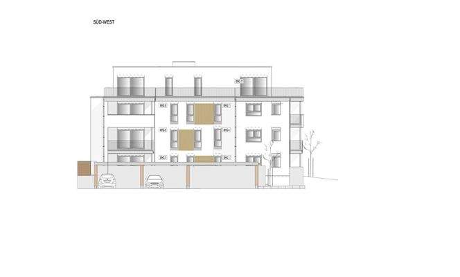 BG_Teilungserklärung_Ansicht Süd-West_Projekt GmbH (WM) Bahnhofstraße_P2023-004 _20241001_02_SW