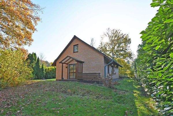 überdachter Hauseingang